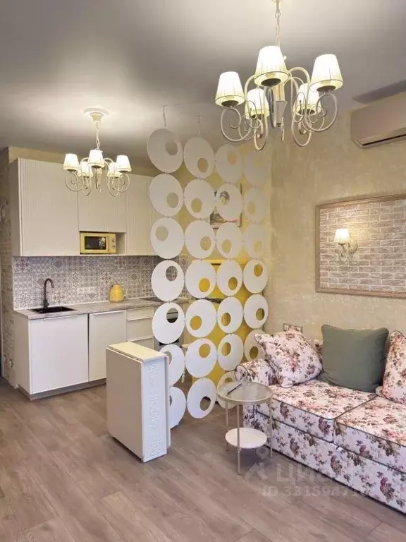 Студия Москва Новоостаповская ул., 20 (30.0 м) - Фото 1