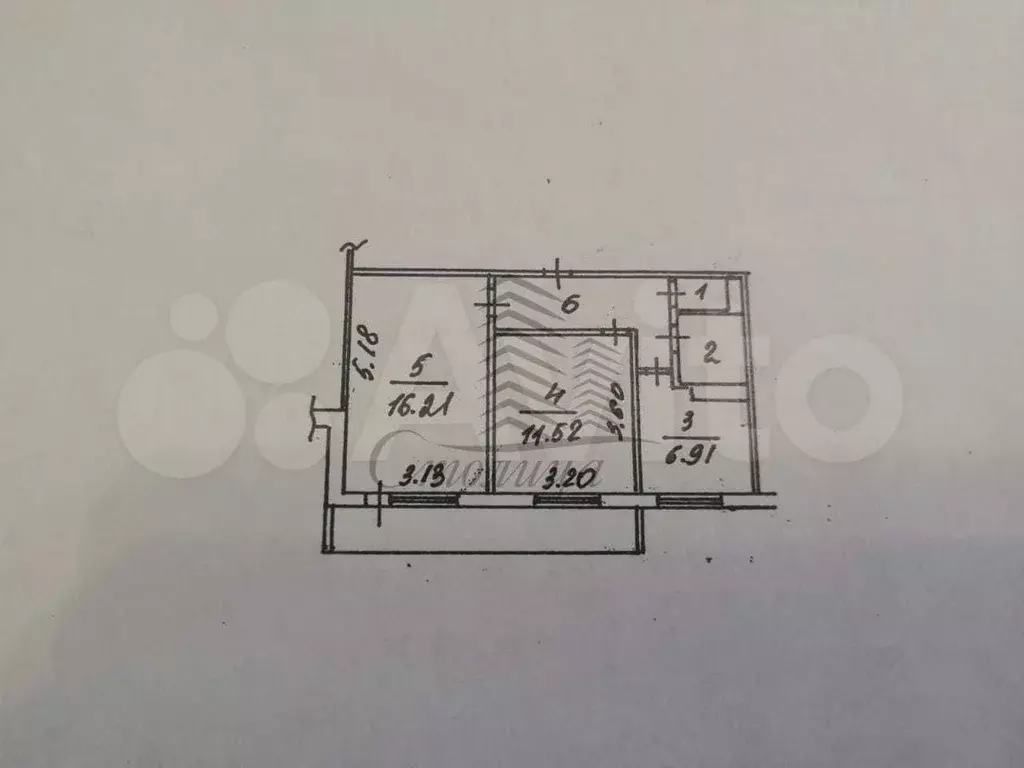 2-к. квартира, 47,2 м, 9/9 эт. - Фото 0