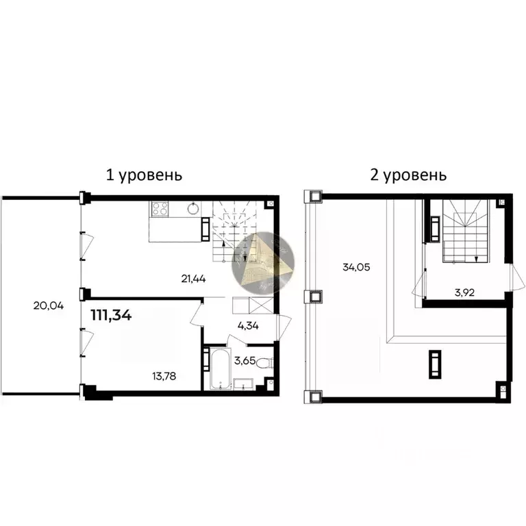 1-к кв. Крым, Сакский район, Лесновское с/пос, с. Прибрежное ул. ... - Фото 2