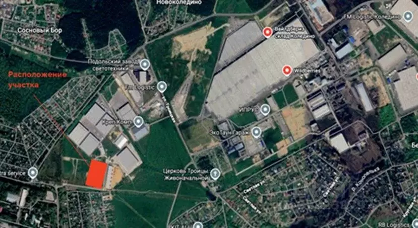 Склад в Московская область, Подольск городской округ, д. Коледино  ... - Фото 1