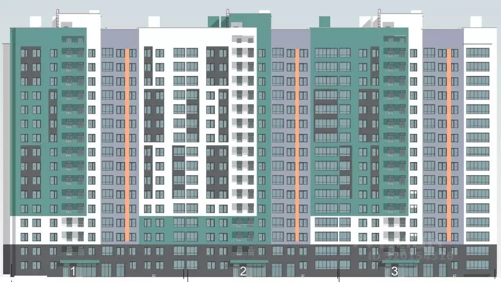 1-к кв. Омская область, Омск ул. Завертяева, 18к12 (45.78 м) - Фото 2