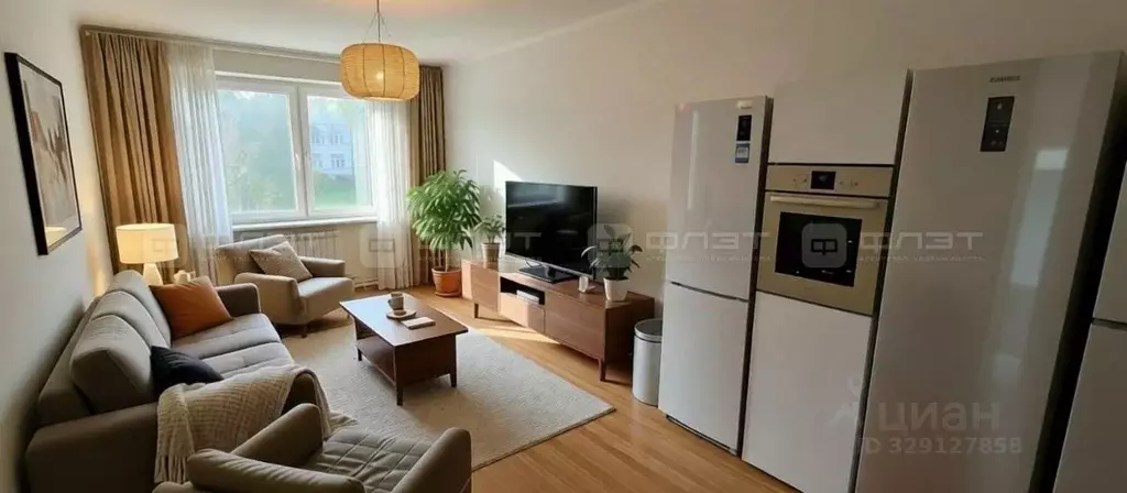 1-к кв. Татарстан, Лаишевский район, с. Габишево Ленинская ул., 8 ... - Фото 2