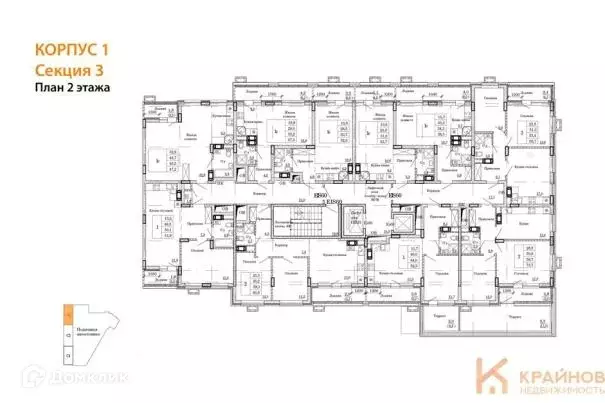 Продаётся 2-к квартира, 53.4 м - Фото 1