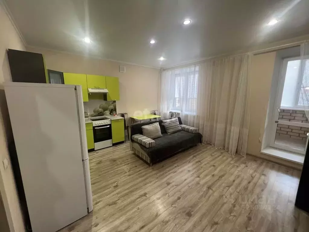 Студия Тюменская область, Тюмень ул. Беляева, 33к2 (28.0 м) - Фото 1