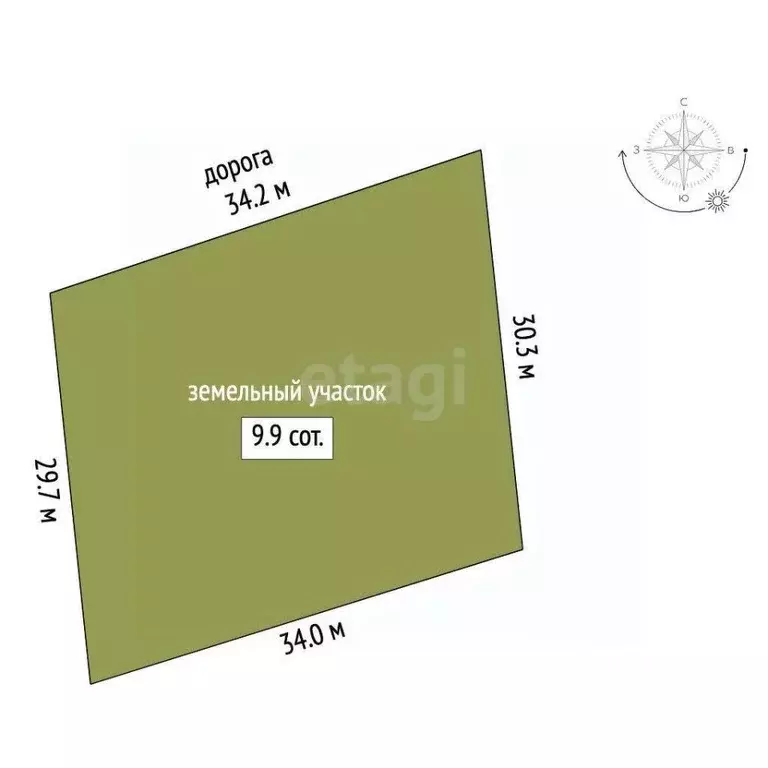 Участок в Свердловская область, Белоярский муниципальный округ, д. ... - Фото 2