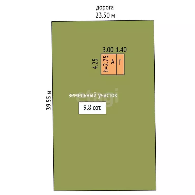 Дача, 30 м - Фото 1