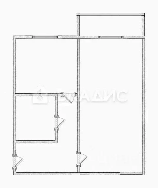 1-к кв. Пензенская область, Пенза ул. Минская, 2 (33.2 м) - Фото 2