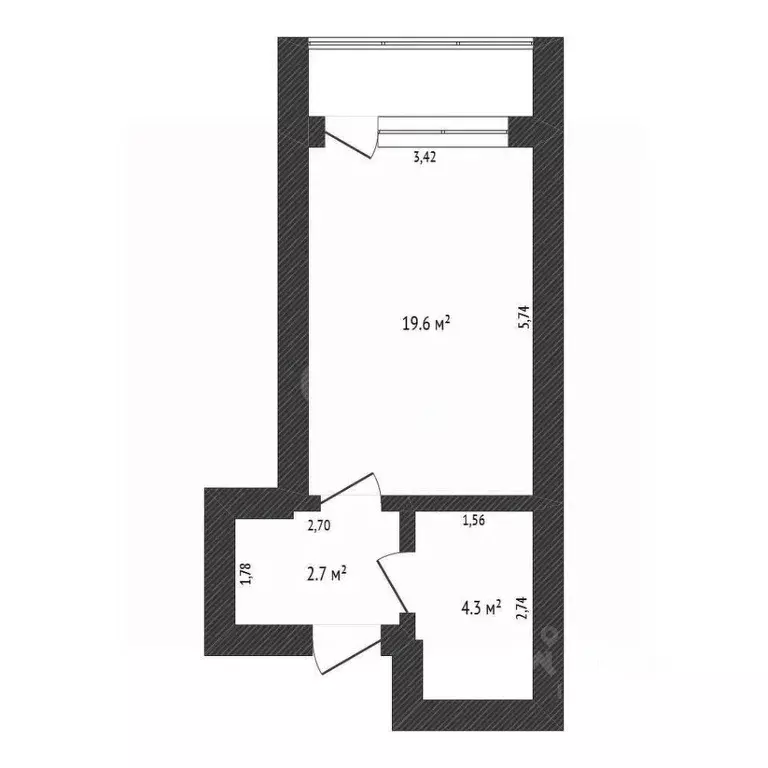 Студия Амурская область, Благовещенский район, с. Чигири ул. ... - Фото 2