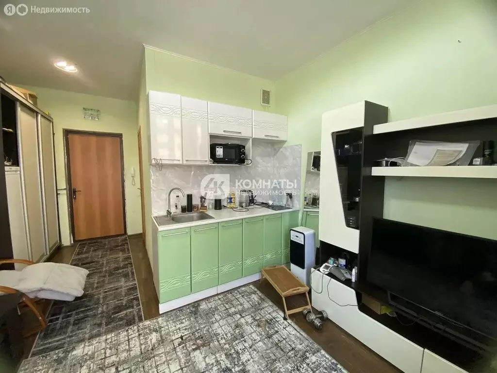 Квартира-студия: село Новая Усмань, Ростовская улица, 4Б/4 (19.4 м) - Фото 1