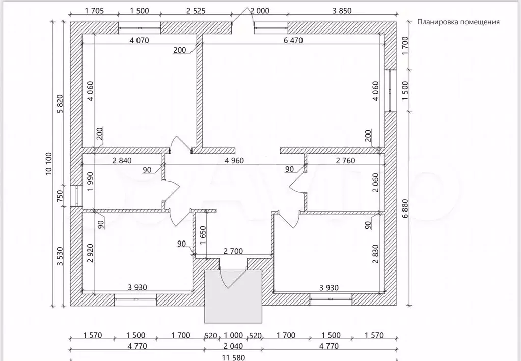 Дом 100 м на участке 6 сот. - Фото 0