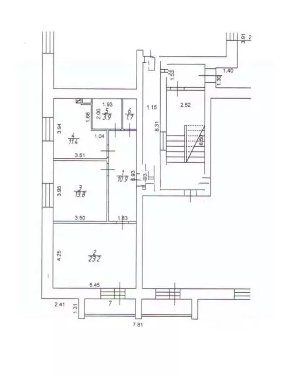 2-к кв. Костромская область, Кострома Красноармейская ул., 75 (65.0 м) - Фото 1
