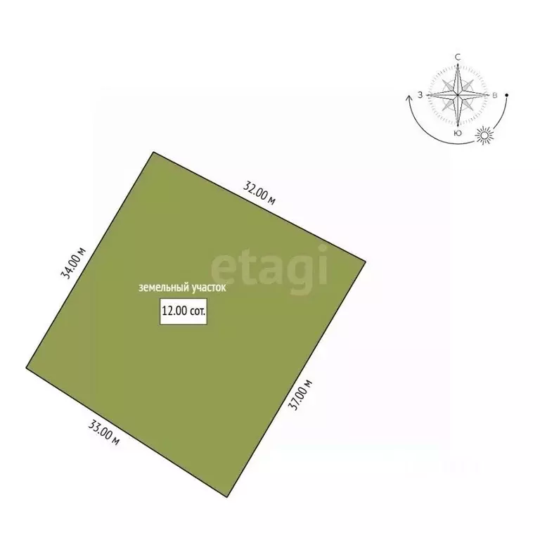 Участок в Амурская область, Благовещенск  (12.0 сот.) - Фото 1