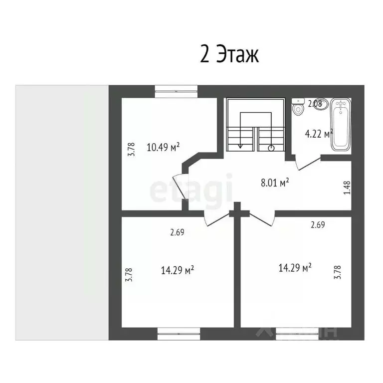 Дом в Ямало-Ненецкий АО, Новый Уренгой Титан ДНТ, 27 (129 м) - Фото 2