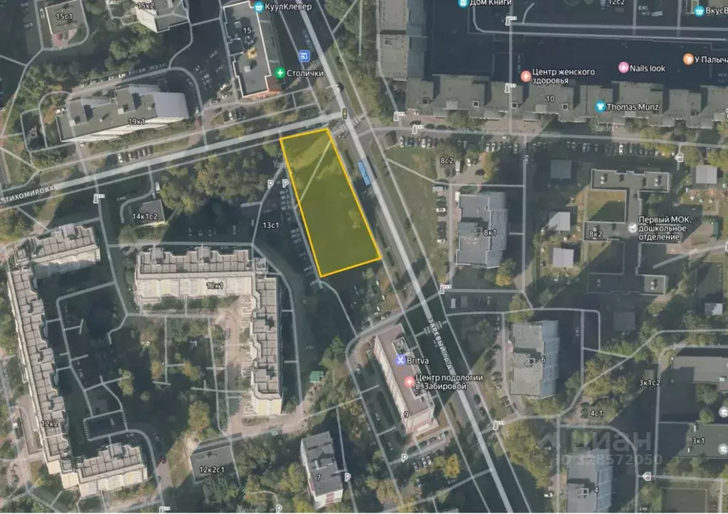 Участок в Москва Заревый проезд, 13С1 (20.0 сот.) - Фото 2