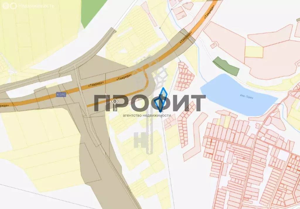 Участок в Симферопольский район, село Мазанка (29.62 м) - Фото 2