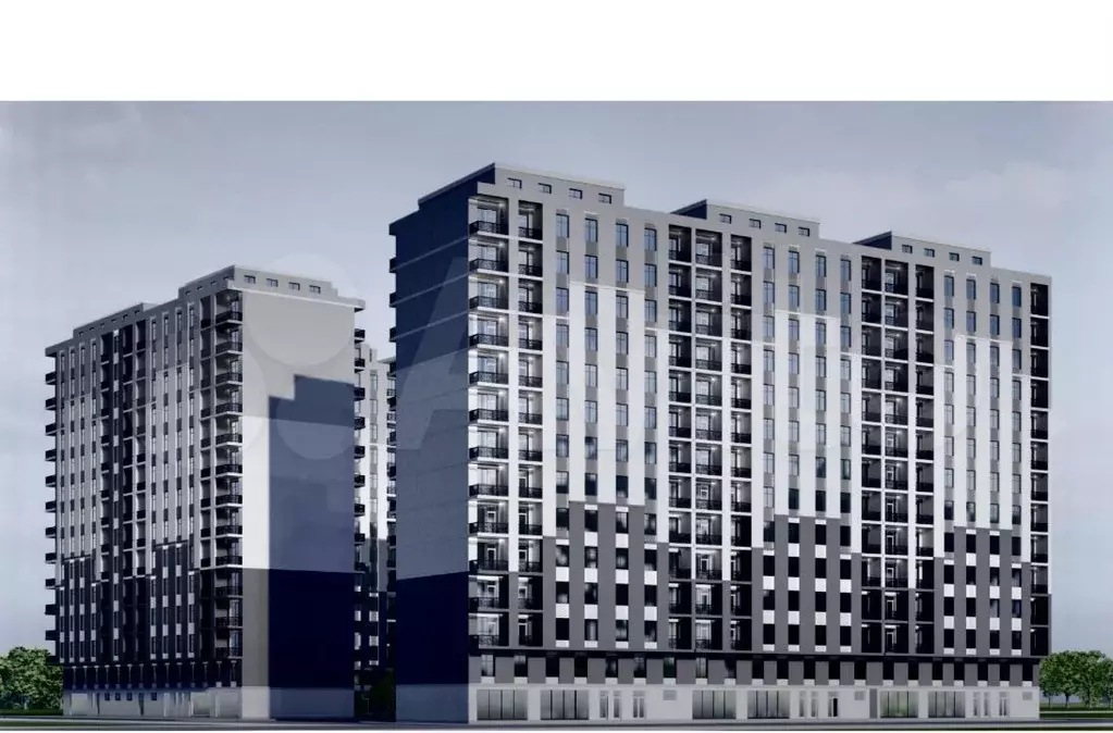 1-к. квартира, 43 м, 8/8 эт. - Фото 1