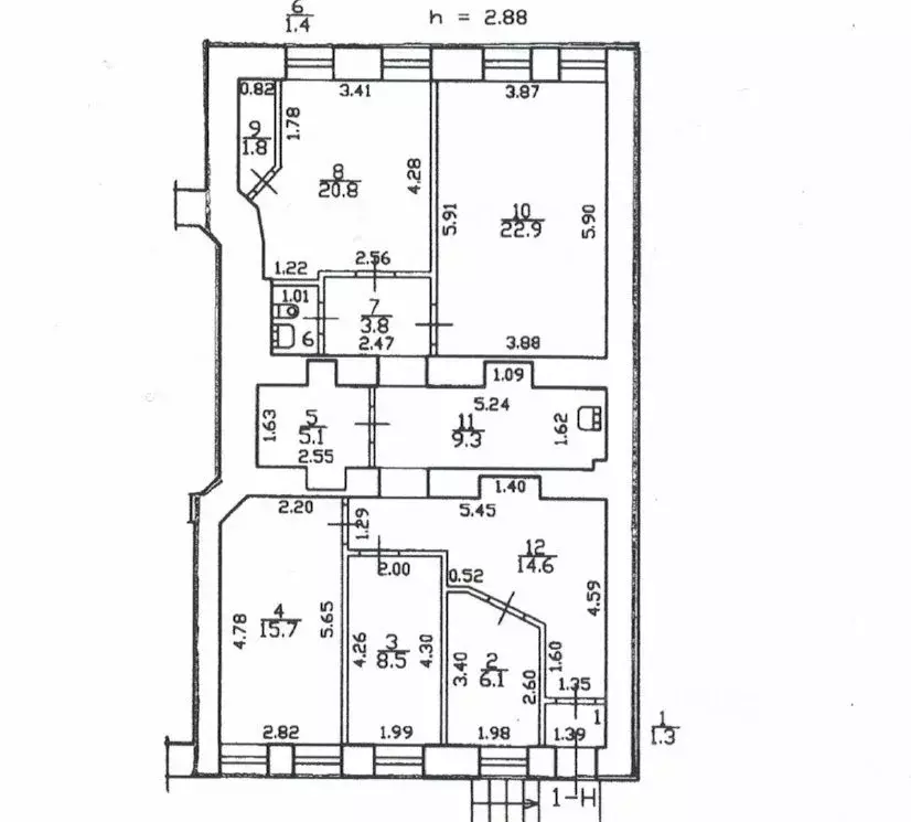 Помещение свободного назначения в Санкт-Петербург 5-я Васильевского ... - Фото 2