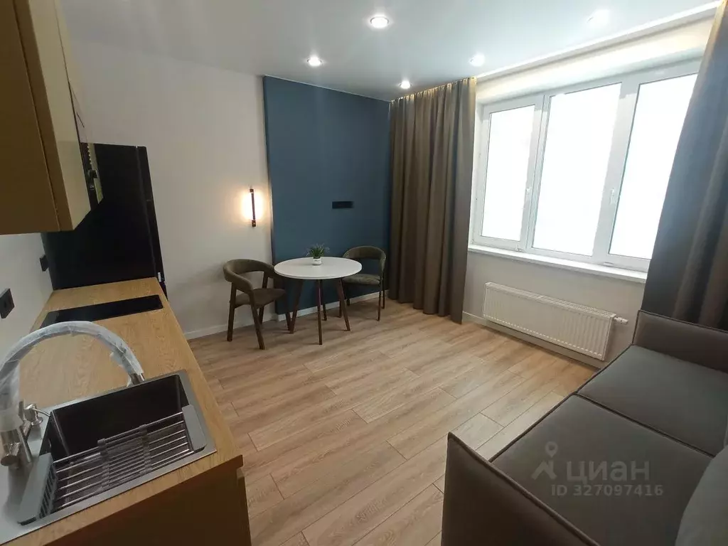 1-к кв. Свердловская область, Екатеринбург тракт Сибирский, 24Д (25.0 ... - Фото 2