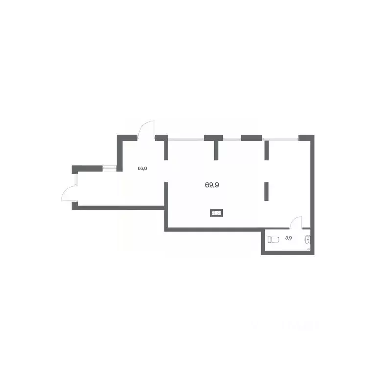 Помещение свободного назначения в Калининградская область, Калининград ... - Фото 2