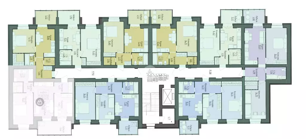 1-комнатная квартира: Ярославль, Ильинский переулок, 25 (37.69 м) - Фото 1