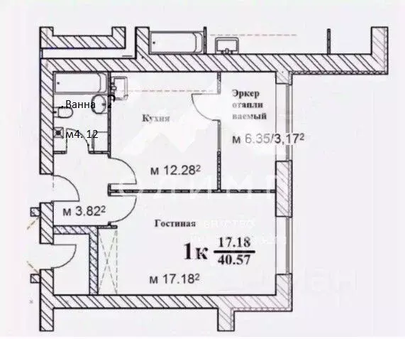 1-к кв. Ярославская область, Ярославль ул. Маланова, 23 (43.0 м) - Фото 2
