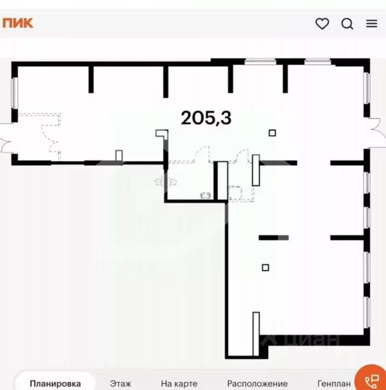 Помещение свободного назначения в Москва Амурская ул., 2к1 (205 м) - Фото 2