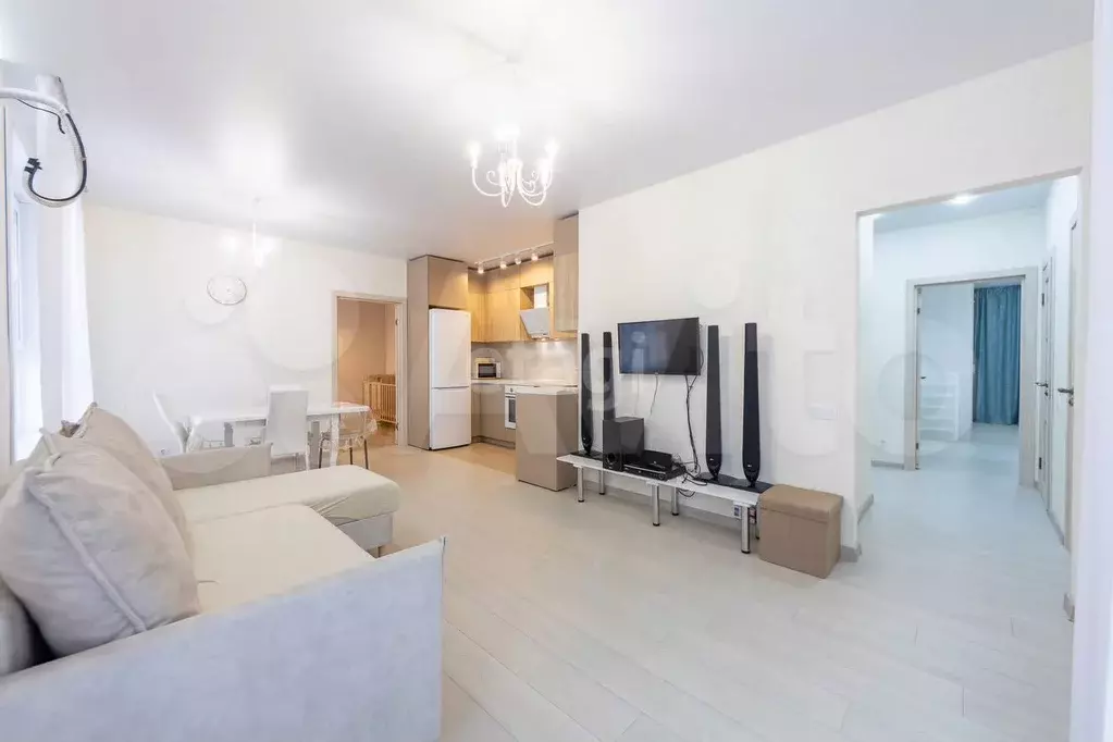 3-к. квартира, 70,8 м, 6/16 эт. - Фото 0