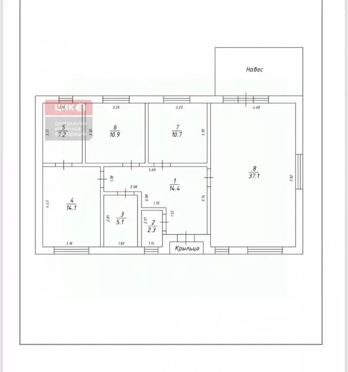 Дом в Рязанская область, Рязанский район, Вышгородское с/пос, с. ... - Фото 1