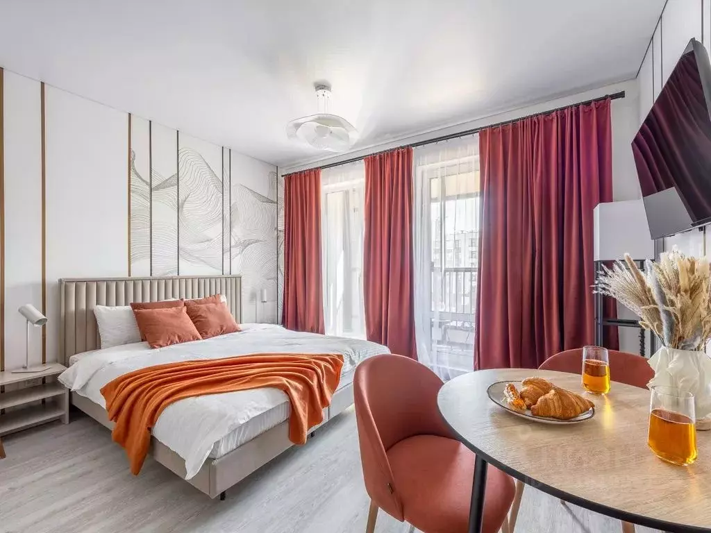 Студия Санкт-Петербург Дальневосточный просп., 23 (29.0 м) - Фото 1