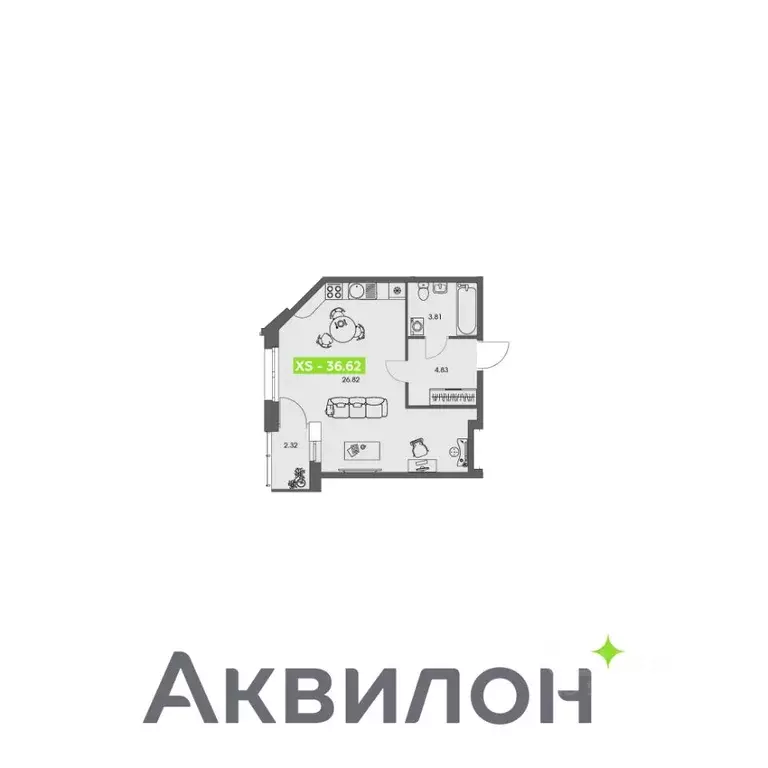 Студия Архангельская область, Архангельск Ломоносовский округ,  (36.62 ... - Фото 1