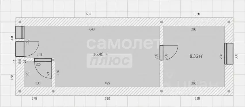 Помещение свободного назначения в Дагестан, Дербент ул. У. ... - Фото 1