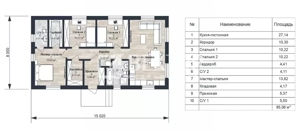 Дом в Ивановская область, Ивановский муниципальный округ, д. Хребтово ... - Фото 2