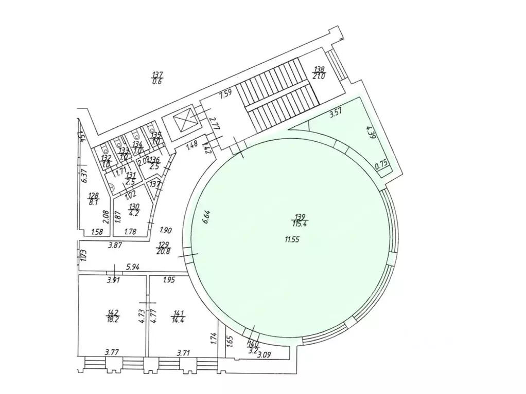 Офис в Санкт-Петербург Инструментальная ул., 8 (120 м) - Фото 2