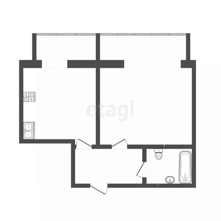 1-к кв. Севастополь ул. Александра Маринеско, 8А (51.0 м) - Фото 1