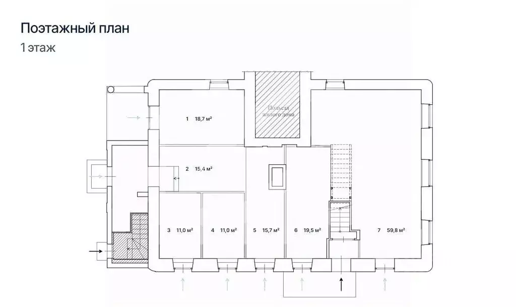 Помещение свободного назначения в Москва Бауманская ул., 33/2С3 (19 м) - Фото 2