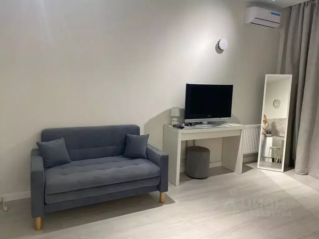 Студия Тюменская область, Тюмень ул. 2-я Луговая, 22к3 (31.0 м) - Фото 2