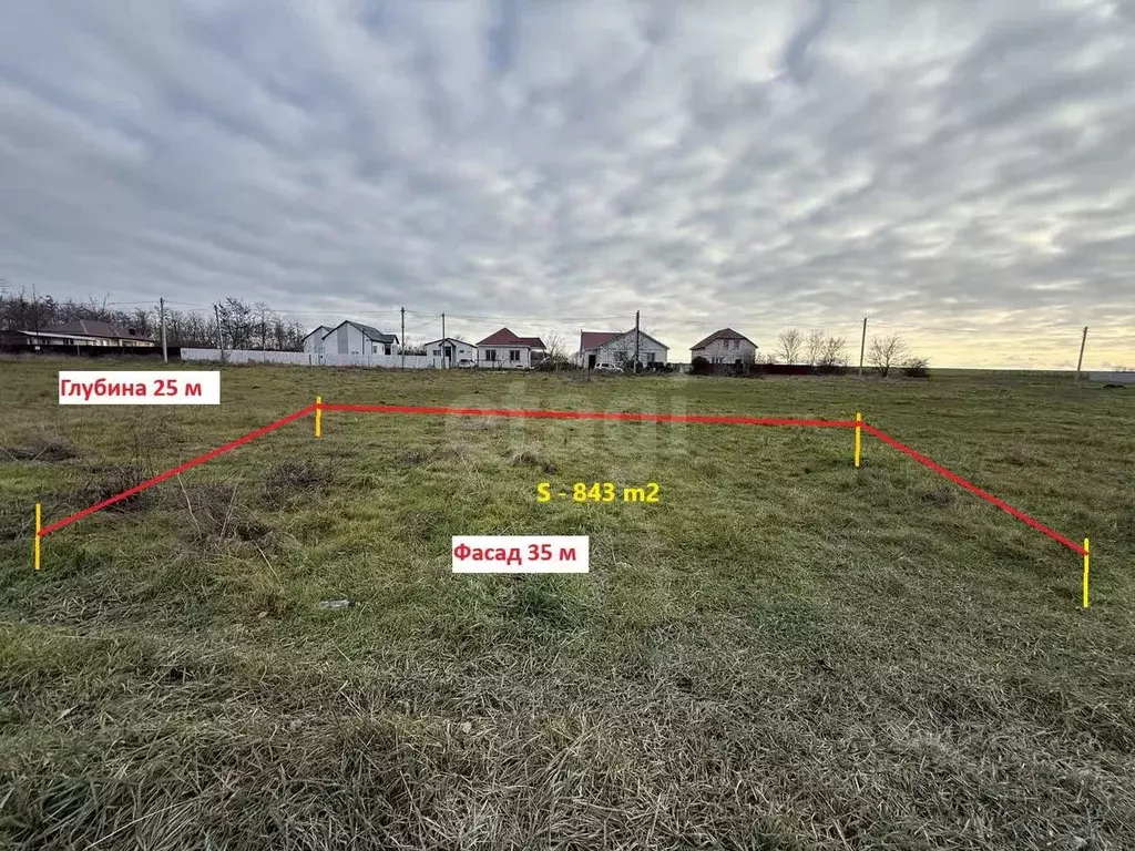 Участок в Краснодарский край, Анапа муниципальный округ, Уташ хут. ул. ... - Фото 2