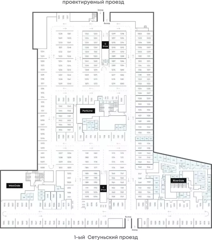 Гараж в Москва 1-й Сетуньский проезд, 8 (7 м) - Фото 1