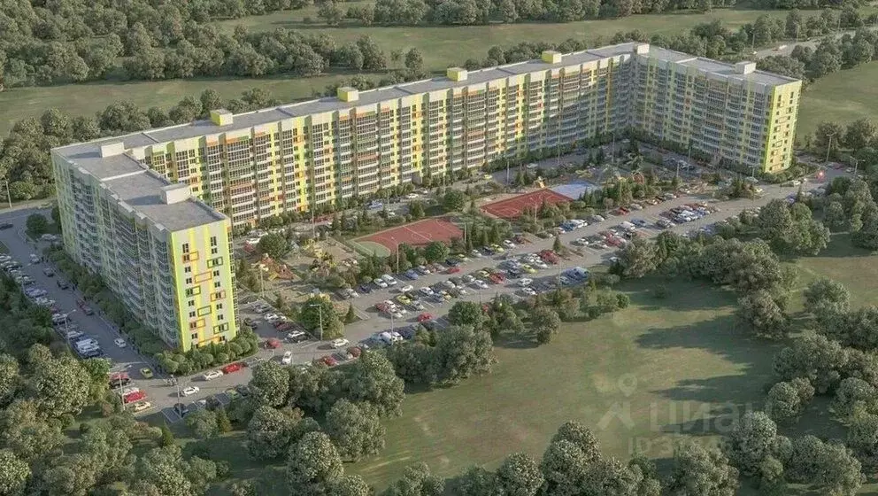 1-к кв. Курская область, Курск ул. Энгельса, 158к1 (37.4 м) - Фото 0