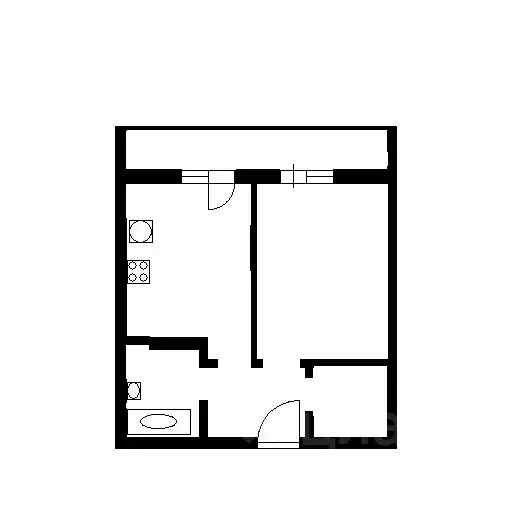 1-к кв. Красноярский край, Красноярск Судостроительная ул., 101 (36.0 ... - Фото 1
