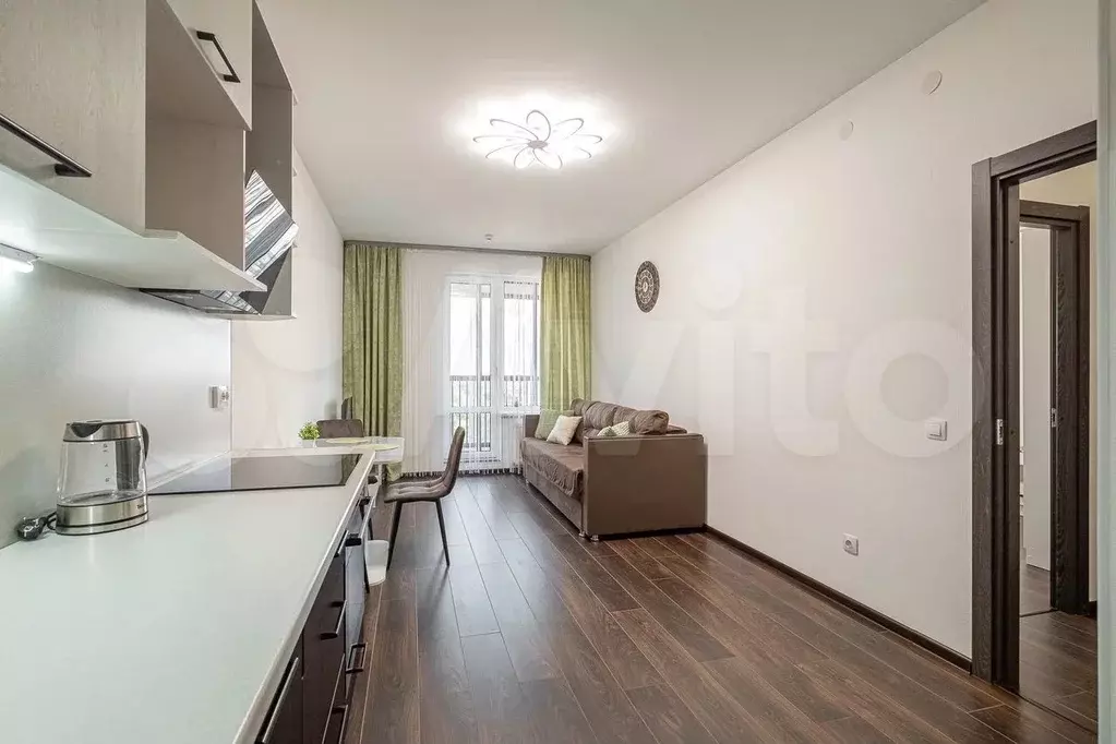 1-к. квартира, 42,1 м, 14/18 эт. - Фото 1
