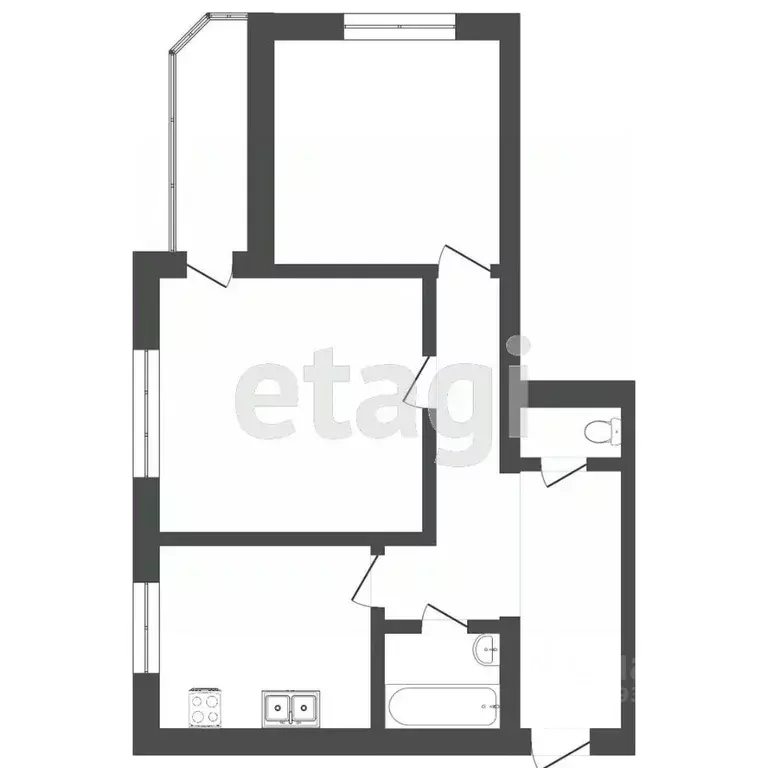 2-к кв. Тюменская область, Тюмень Широтная ул., 148 (64.4 м) - Фото 1