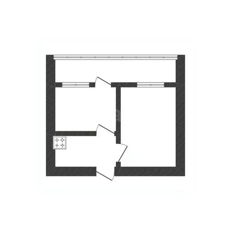 Комната Смоленская область, Смоленск Киевский пер., 12 (21.3 м) - Фото 2