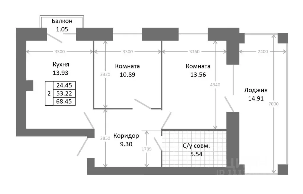 2-к кв. Ярославская область, Ярославль пос. Нижний, ул. 3-я Больничная ... - Фото 0