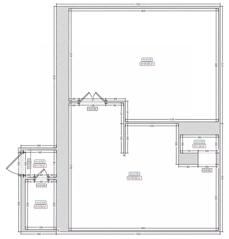 Офис в Томская область, Северск Первомайская ул., 4 (65 м) - Фото 1