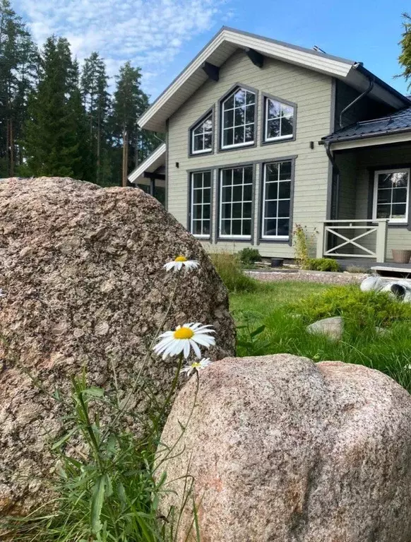 Коттедж в Ленинградская область, Выборгский район, Полянское с/пос, ... - Фото 2