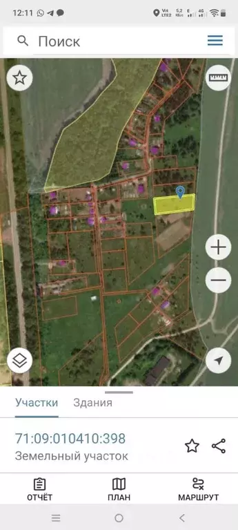 Участок в Тульская область, Заокский район, Малаховское с/пос, д. ... - Фото 1