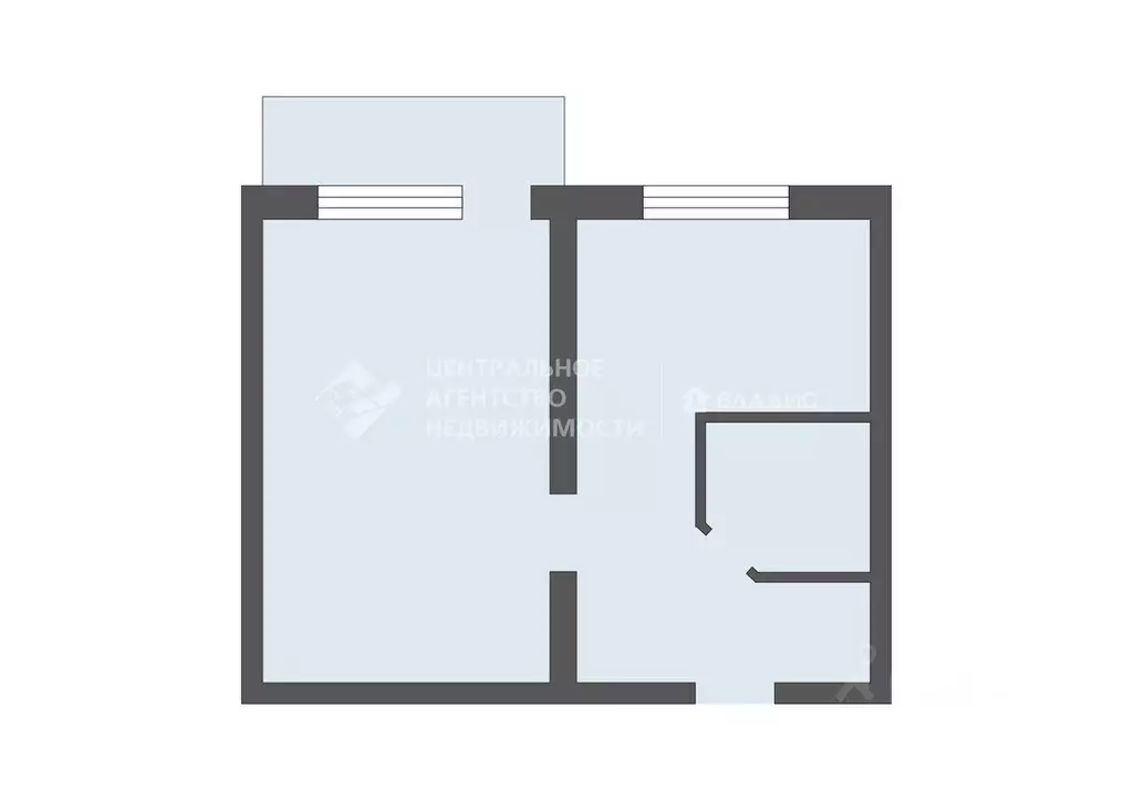 1-к кв. Рязанская область, Рыбное Большая ул., 8 (29.0 м) - Фото 2