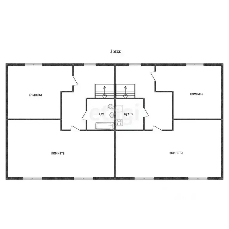 Таунхаус в Башкортостан, Уфа пер. Спасский, 8А (243 м) - Фото 1