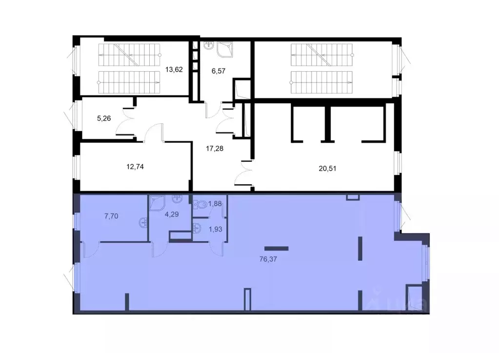 Помещение свободного назначения в Санкт-Петербург пос. Шушары, просп. ... - Фото 1